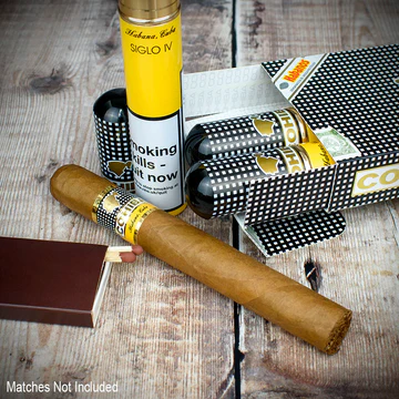 Cohiba Cigars Siglo IV (Tubos) Cuban - 3 Pack - Image 3