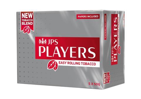 JPS Players Easy Rolling Tobacco (Limited Edition) - 32g Pouch: Premium Quality for the Discerning Smoker