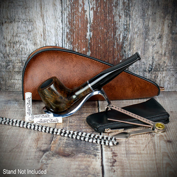 Smoke-King Pipe Smoker's Starter Kit - Straight Briar Pipe - Image 2