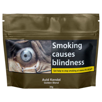 Auld Kendal (Pre Packed) Golden Blend | Hand Rolling Tobacco - 30g