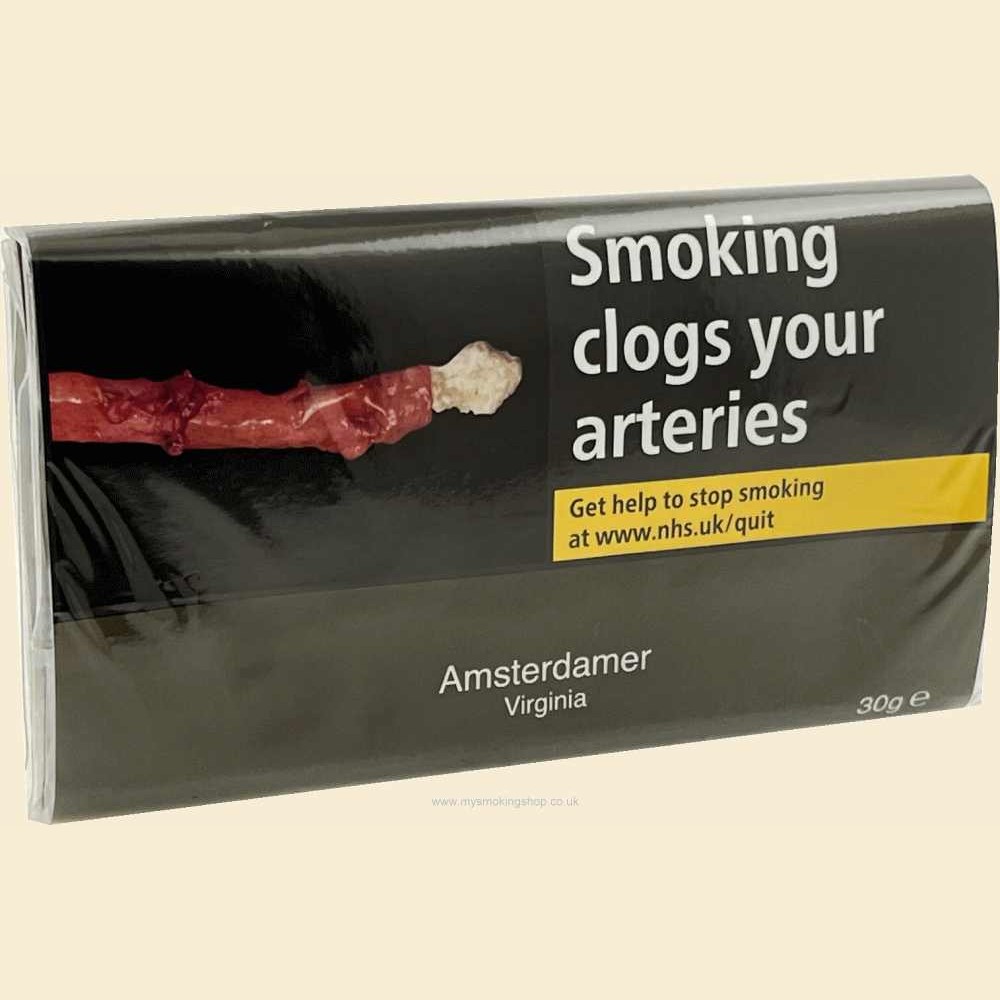 Amsterdamer Original Hand Rolling Tobacco - 30g Pouch - Image 3