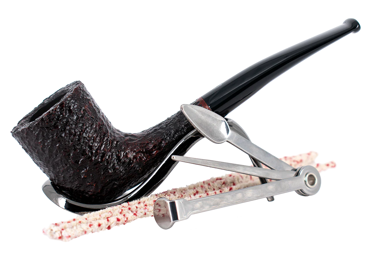 Smoke-King Pipe Smoker's Starter Kit - Straight Briar Pipe