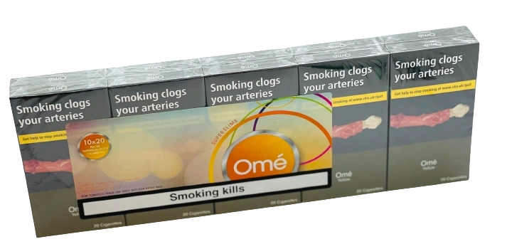 Omé Yellow Superslims - 20 Cigarettes - Image 3