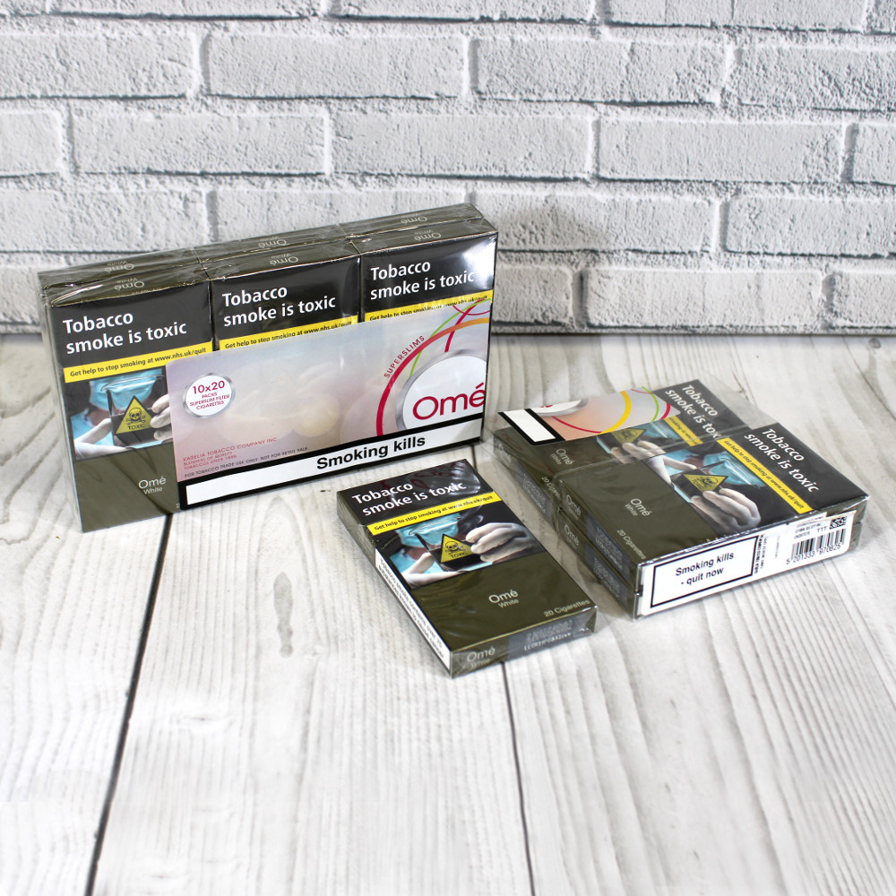 Omé Yellow Superslims - 20 Cigarettes - Image 4
